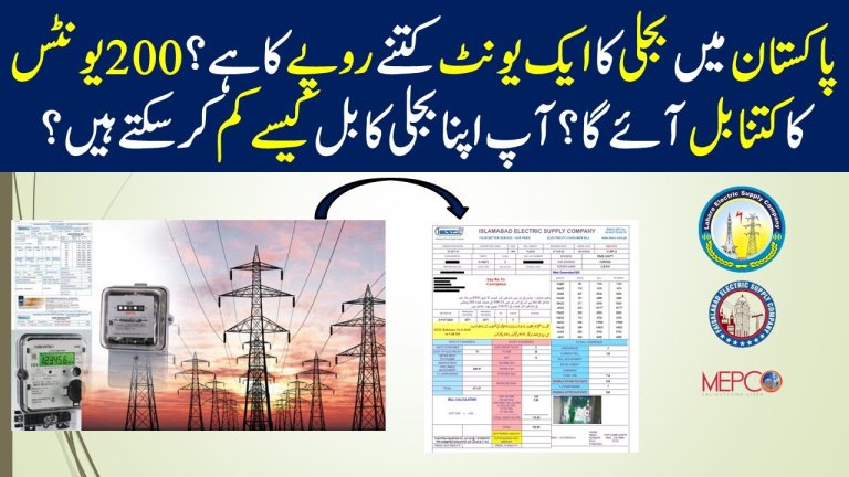 electricity unit price in pakistan 2024